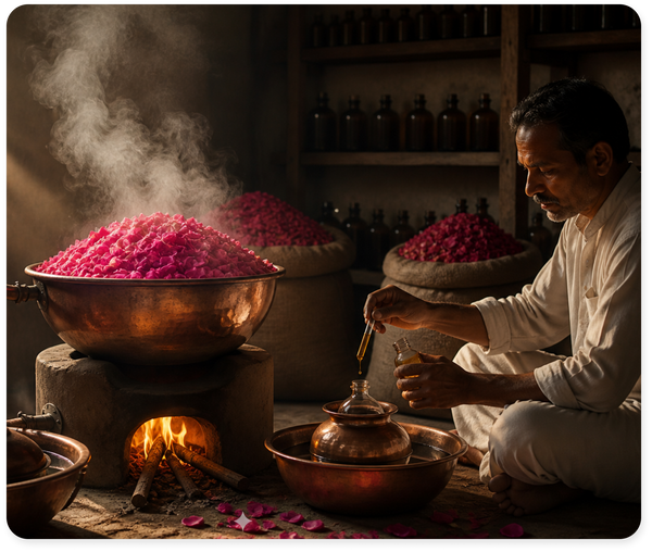 Vedic wisdom, Kannauj craftsmanship